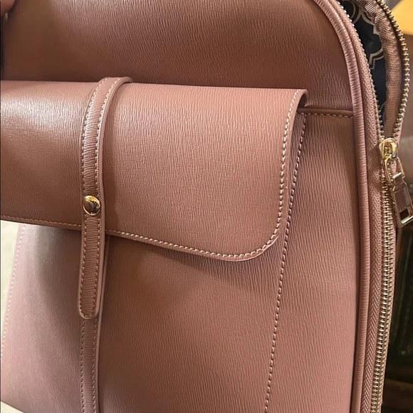 Miztique Blush Leather Backpack - Picture 7 of 8
